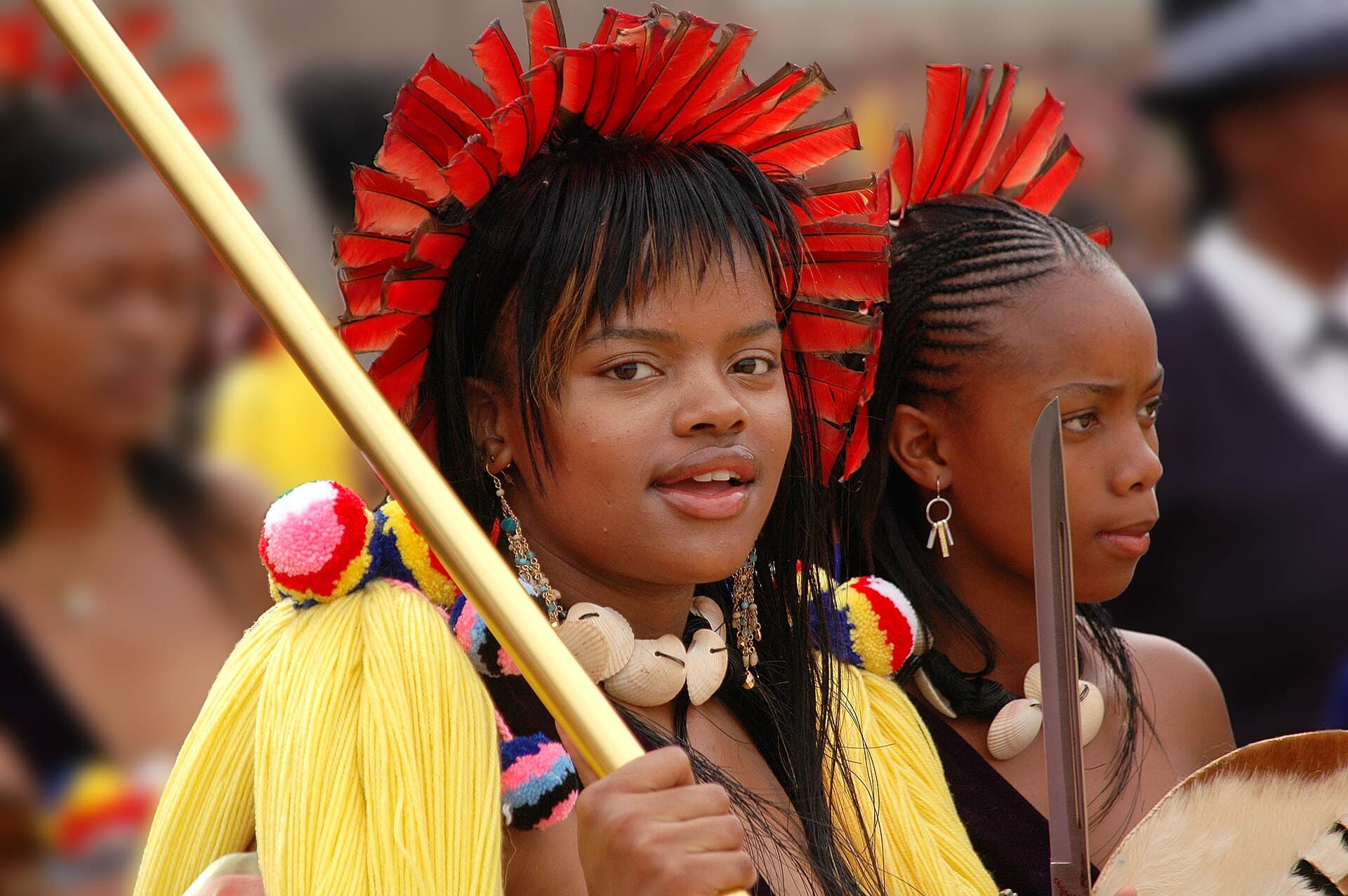Cerimônia Umhlanga, a Dança do Junco, em Eswatini