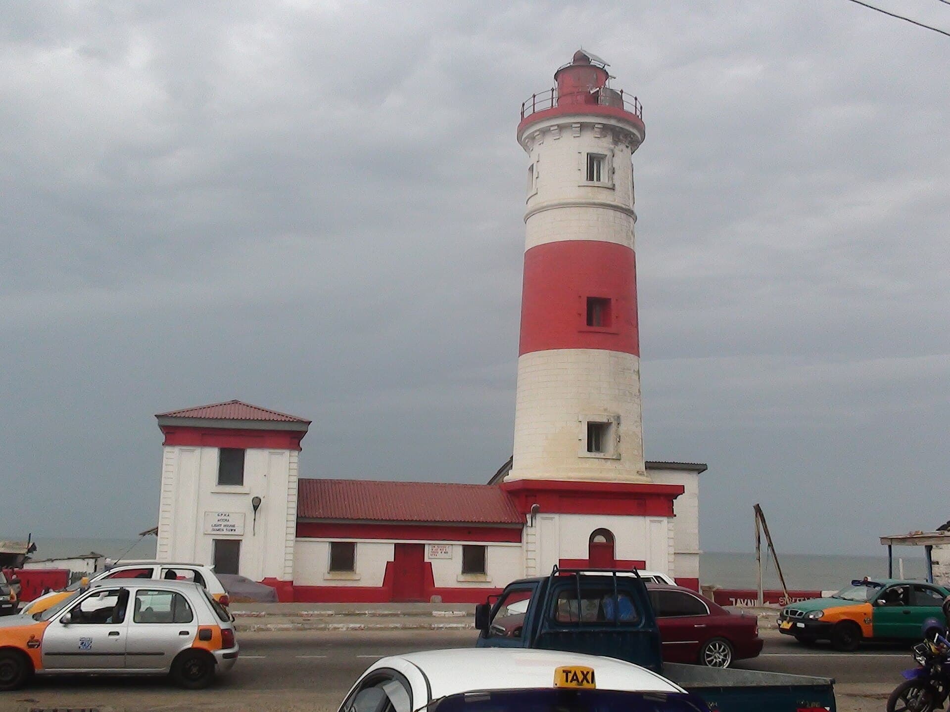 Farol de Jamestown, bairro histórico de Acra, Gana