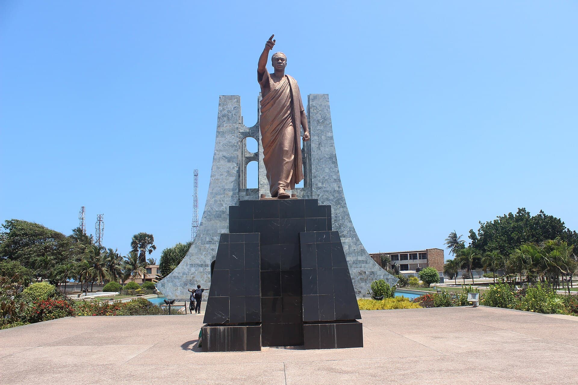 Kwame Nkrumah, líder da independência de Gana