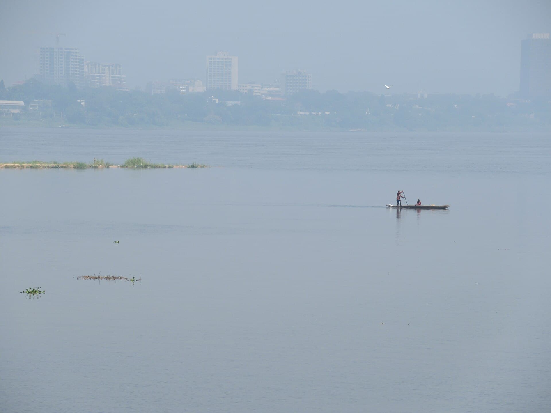 Rio Congo, na África Central