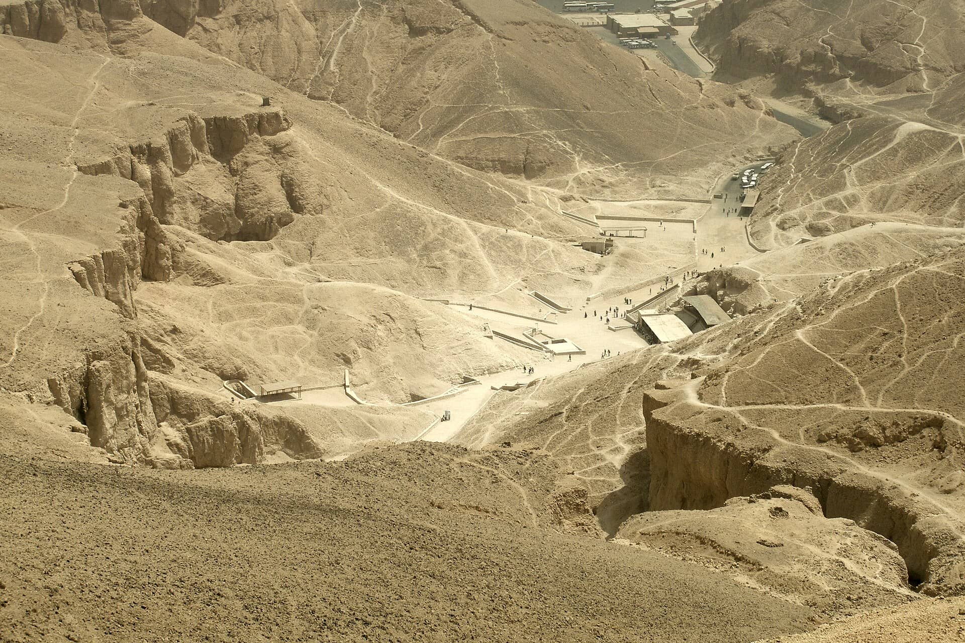 Vale dos Reis, perto de Luxor, no Egito