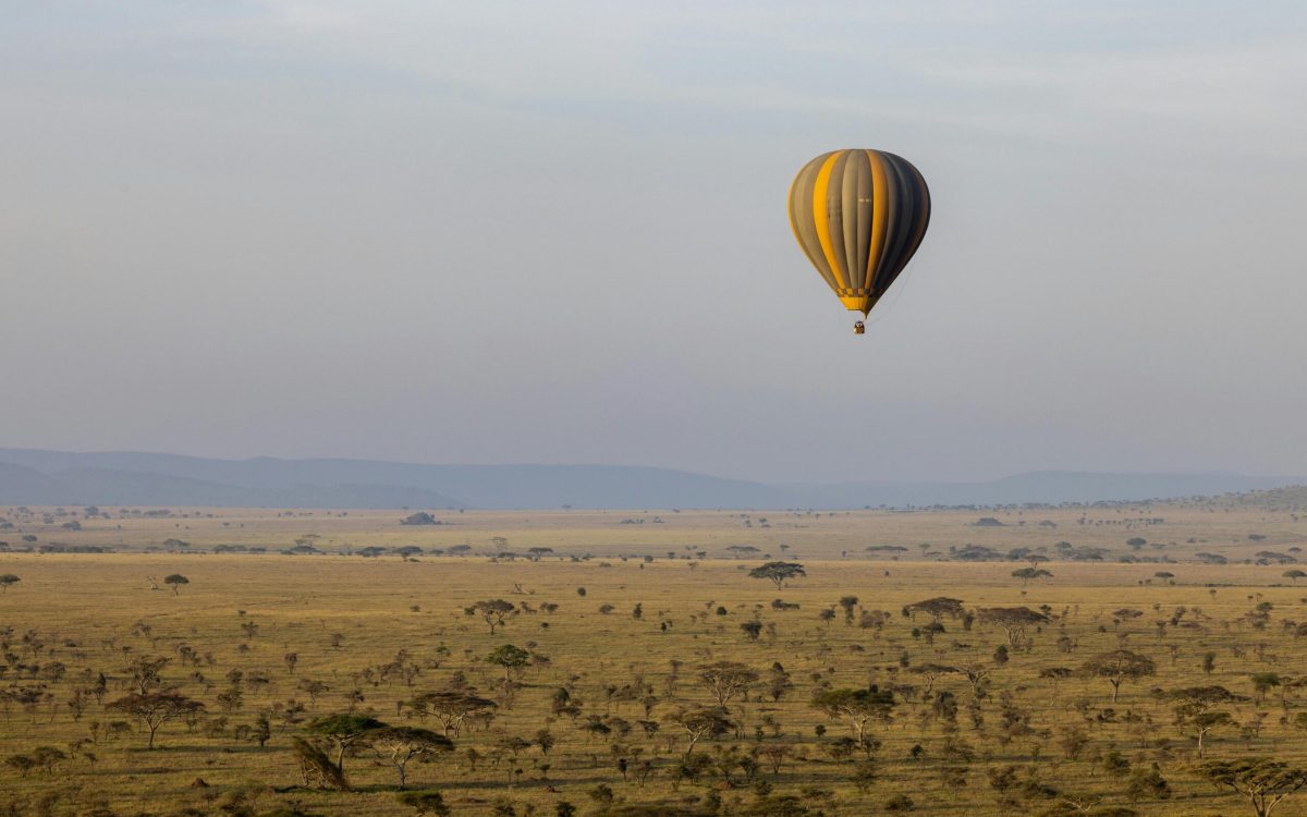 Os Melhores Passeios de Balão na África: Do Serengeti ao Deserto do Namibe